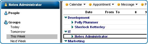 Improved outline with group overview